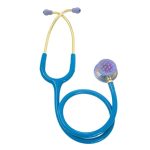 Spirit Deluxe Series III Navy Blue Rainbow Stethoscope